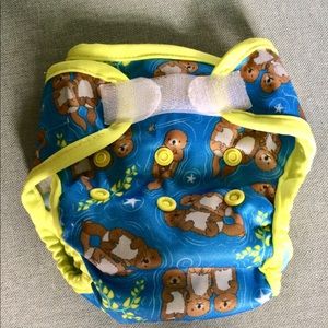 Sweet Pea Diaper Cover size NB